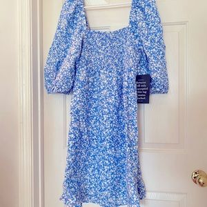 NWT Tuckernuck x Cameron Blooms on Broad Annie Smocked Dress Size XL